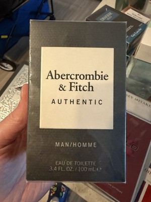Abercrombie & Fitch Authentic Man/Homme Eau De Toilette 3.4 oz NIB