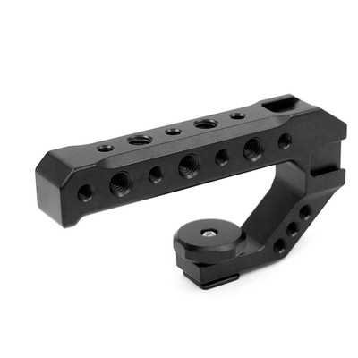 Aluminum Alloy Universal DSLR Camera Rig Top Handle Grip Cold Shoe Mount