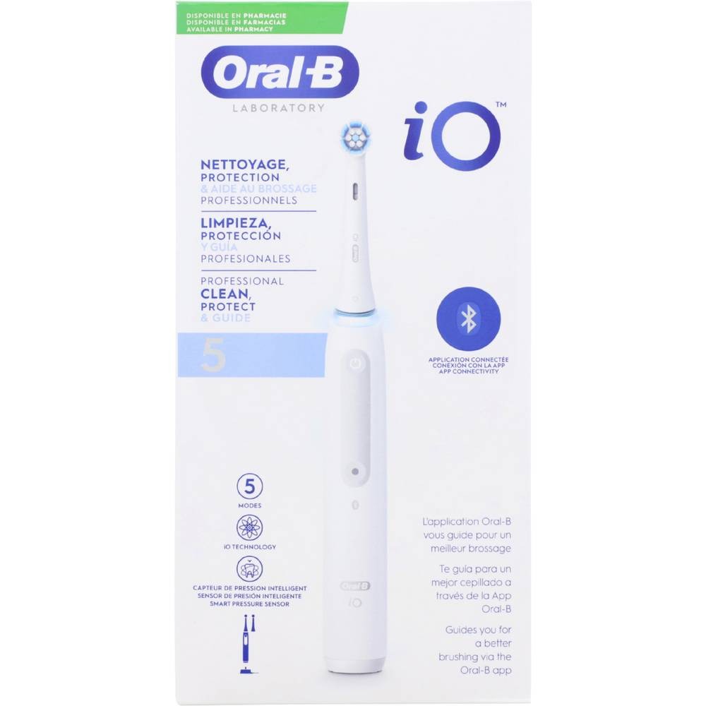 Brosse à dents électrique Oral-B rotative rechargeable étanche avec brossette ronde