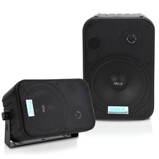 Pyle 2 Way Speaker System Pair - 500W Peak Power 6.5 Inch in, Black