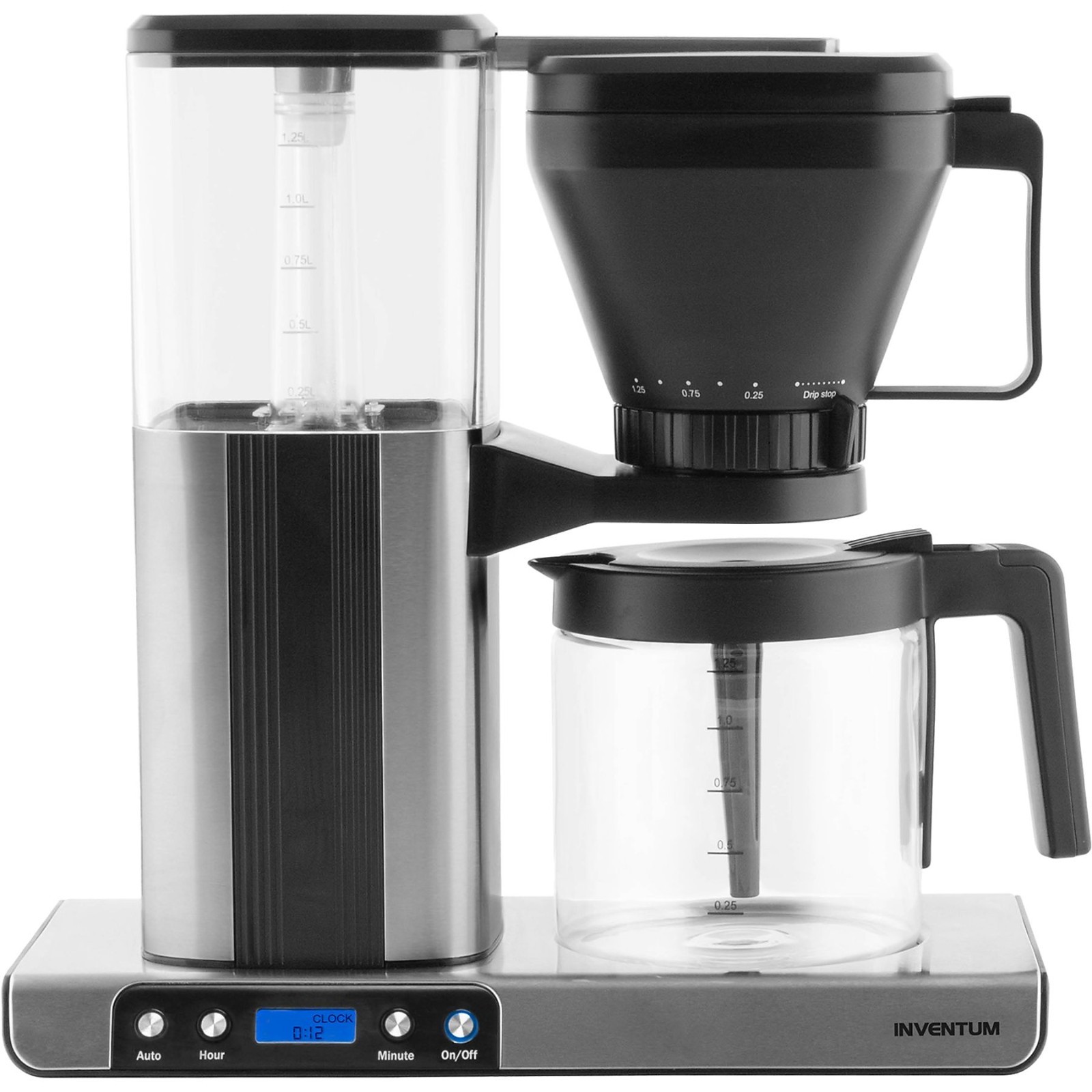 Macchina per il Caffè solubile stile americano 1000 W 10 Tazze Nero / Argento