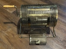 Vintage Style Metal Raffle Drum Ticket Spinner Fundraiser Drawing Cage