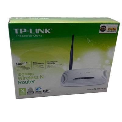 TP-Link TL-WR740N 150 Mbps 4-Port 10/100 Wireless N Router New Box SEALED