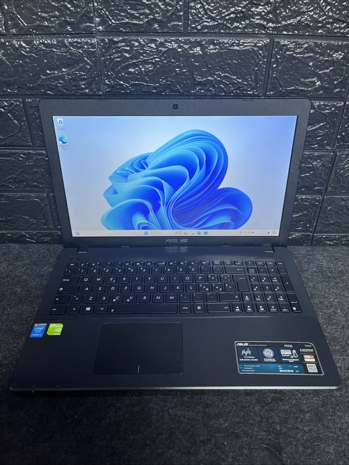 Notebook asus F552l  15,6p (intel Core I3 8gb Ram Ssd 240gb, Nvidia) Windows 11p - Immagine 2 di 4