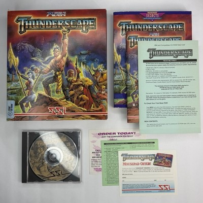 World of Aden: Thunderscape SSI 1995 CRPG IBM CD ROM PC Game - COMPLETE