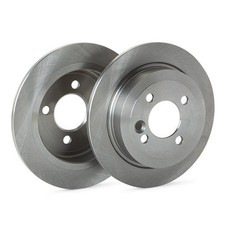 RIDEX Bremsenset Hinten Bremsscheiben Beläge für MINI Schrägheck (R56) Clubman