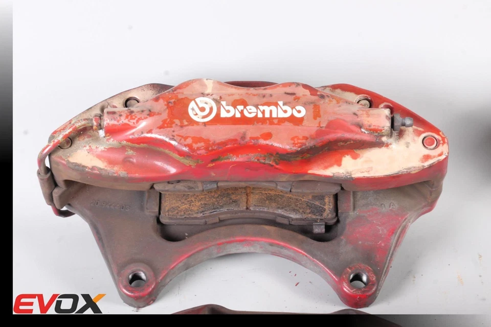 08-15 JUEGO PINZAS FRENO DELANTERAS MITSUBISHI LANCER EVOLUTION EVO X BREMBO Foto 2 de 4