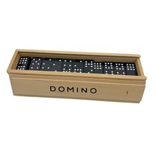 Double Nine Domino Set Portátil Torneo Juguetes Divertido y Atractivo Juego de Mesa con
