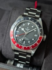 TUDOR Men's Black Watch - 79830RB Pepsi Stainless Bracelet Box + Warranty Card
