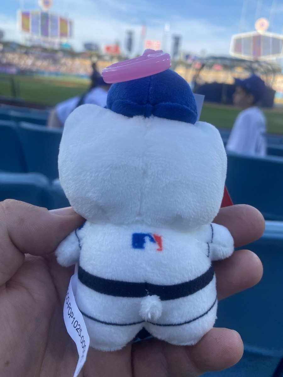 NEW! VIRAL LA Dodgers Plush Hello Kitty® Bag Charm Keychain