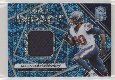 2019 Panini Spectra Max Impact Neon Blue Prizm /99 Jadeveon Clowney #MI-29 2r7