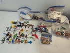 90's Vintage Playmobil Sets and Figures Lot: 3396, 3144, 3495, 3804, 3873, 3225