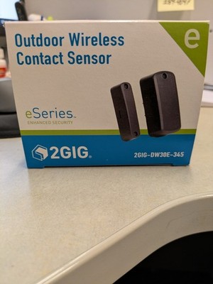 2GIG 2GIG-DW30E-345 Outdoor Wireless Contact Sensor NEW