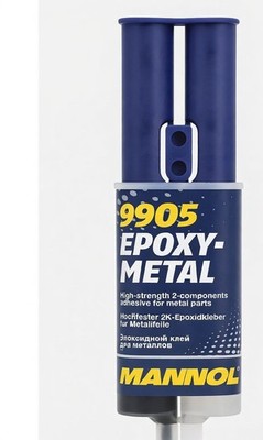 Mannol Epoxy Two Components Metal Glue Clear 24H 100% Solidity 30g (MANNOL)