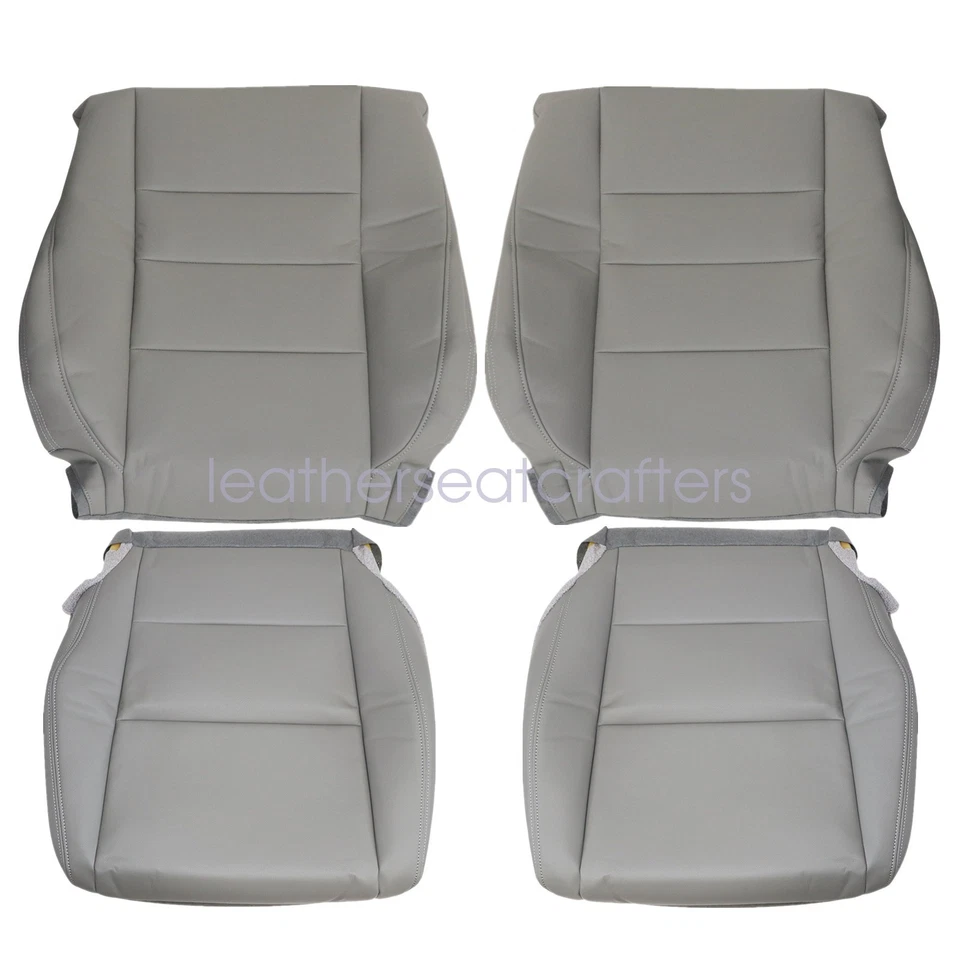 For 2008 2009 2010 2011 2012 Honda Accord Front Bottom& Top Seat Cover Gray 4PCS Foto 3 de 4