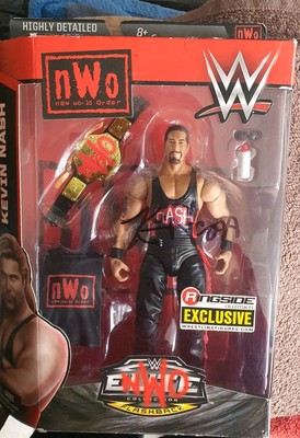 WWE Ringside Exclusive Wolfpac Kevin Nash EX Display signed handsigniert