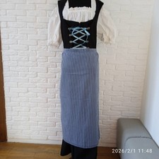 Nockstein Tyrol Dirndl Oktoberfest Dress Size 52 and white blouse