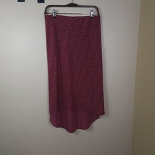 Vintage Blue Brand Red Polka Dot Midi Skirt Y2K Size 9