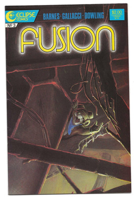 Eclipse Comics FUSION #3 first printing