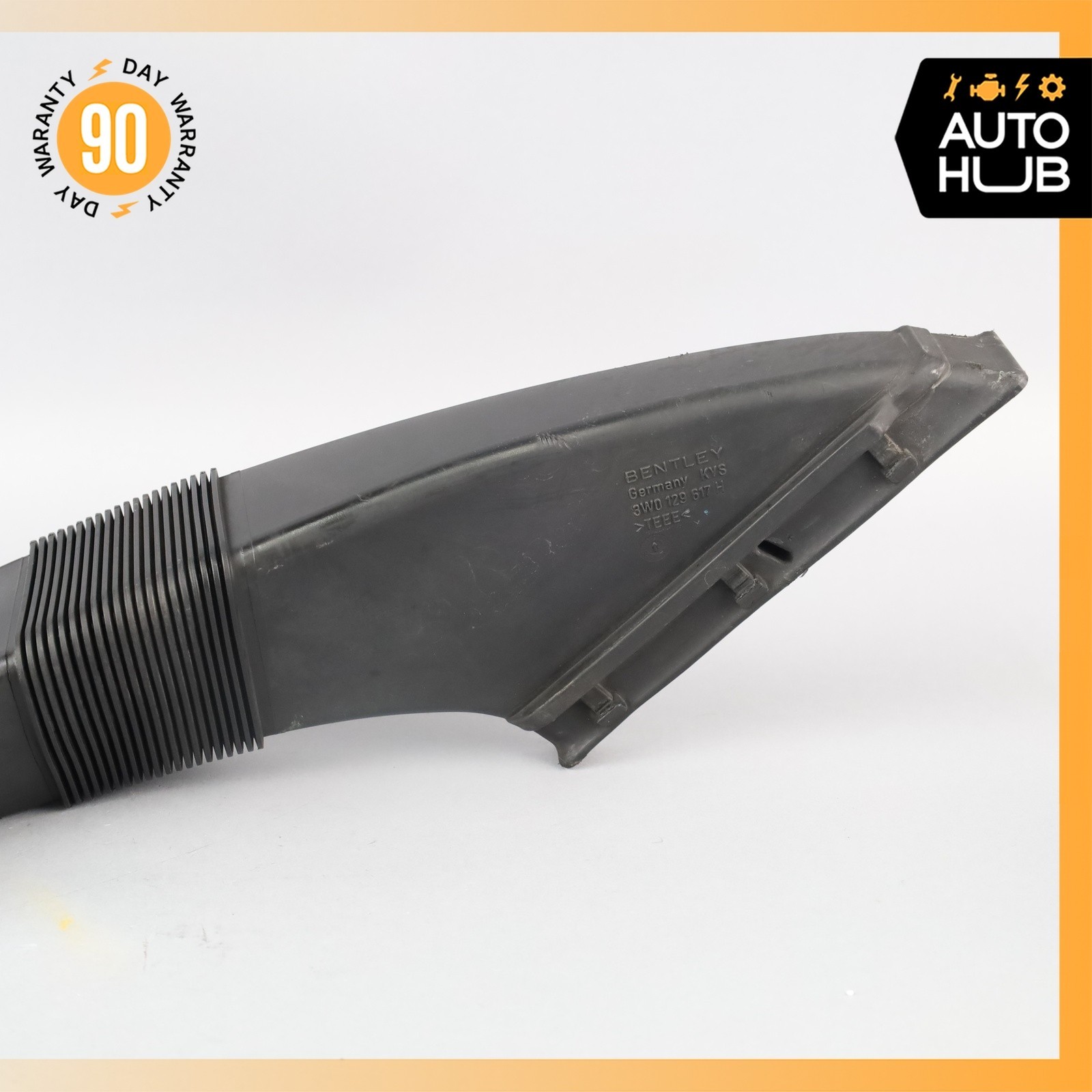 Bentley Continental Flying Spur GT Left & Right Air Intake Hose Pipe Set OEM