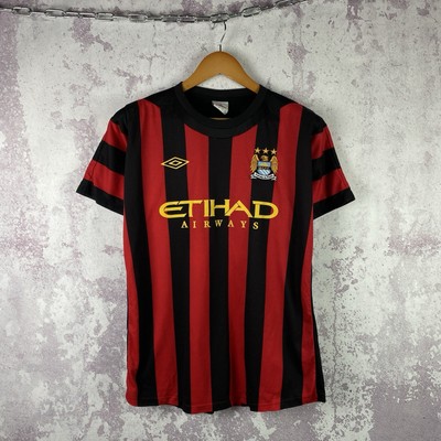Umbro Manchester City Soccer Jersey Vintage 2011-12 Away Football