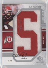 2009 SP Threads Rookie Lettermen College Nickname 5/9 Sean Smith #217 Auto 0b2