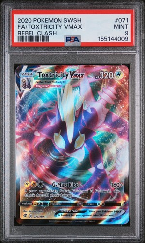 Toxtricity VMAX graded PSA 9 for sale on eBay
