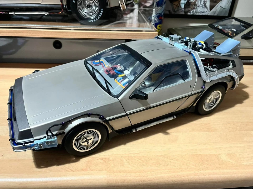 RARE Tomy Back To The Future 1/10 Scale Diecast DeLorean - Factory Sealed! - Image 3 of 4