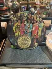 PICTURE DISC The Beatles Sgt. Peppers Lonely Hearts Club Band w orig  sleeve 