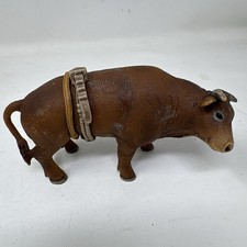 Schleich Rodeo Bull 13816 Figure Removable Flank Bucking Strap Farm World Toy