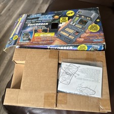 Star Trek TNG Tricorder Collector’s Edition Playmates Works w/ Box & Inserts