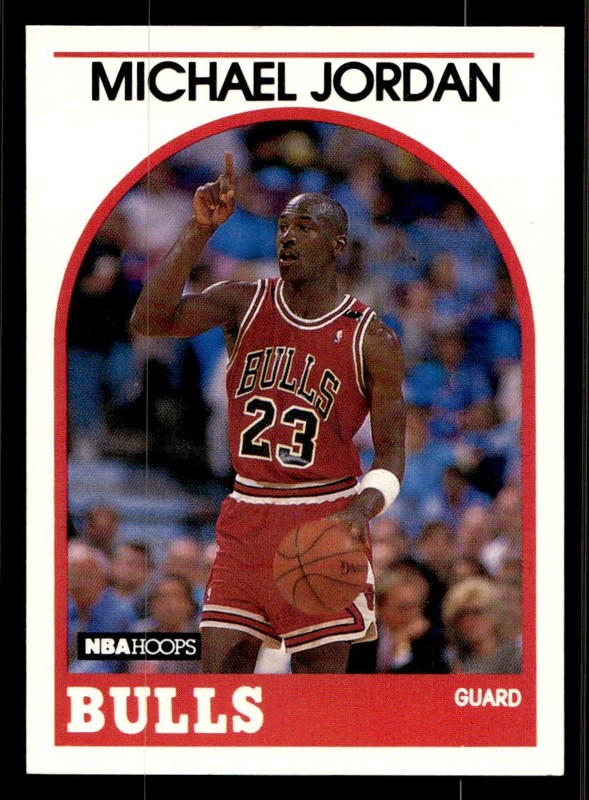 1989-90 Hoops #200 Michael Jordan Chicago Bulls MINT NO RESERVE!