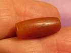 ANCIENT WORLD CLASS PRE-COLUMBIAN TAIRONA ORANGE AGATE TUBE  BEAD 19.6-8.4MM — photo 7