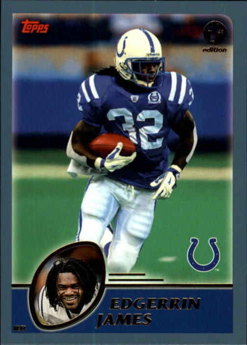 2003 Topps First Edition #76 Edgerrin James - FB