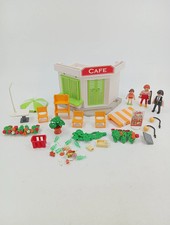 PLAYMOBIL Set Personaggi da Gioco Caffè Multicolore Giocattolo per Bambini