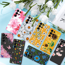 Shockproof Florals Cover Phone Case For Samsung Galaxy S26 Ultra S25 S24 A16 A36
