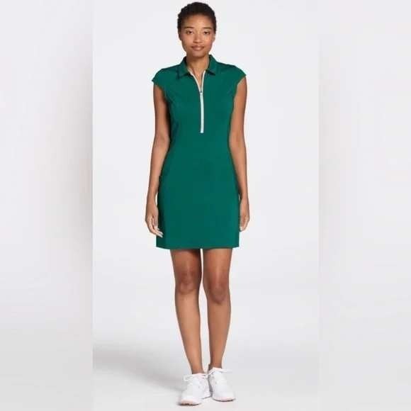 Dress Women's Size Xxl Sleeveless 1/4 Zip Pullover Pockets New