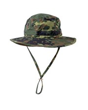 Orig. Bundeswehr Bw Tropenhut Buschhut Hut Cap Sommerhut Boonie Flecktarn Gr 59