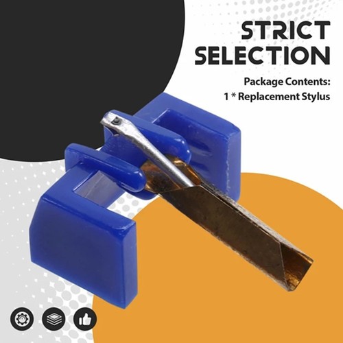 Für Sanyo ST25 für Lenco M100 M200 kompatible kompakte blaue Stylus Nadeln - Bild 8 von 9
