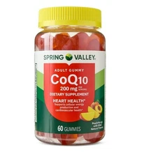 Spring Valley CoQ10 Supplement Gummies 200 mg 60 Count