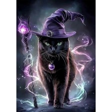 Halloween Diamond Painting Kit for Adults 12 x 16 Inch