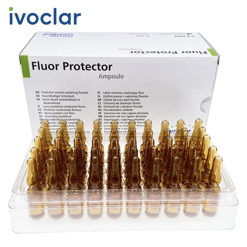Fluor Protector Dental Fluoride Varnish Ivoclar Vivadent 0.4ML/bottle - Foto 6 di 9