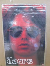 Vintage The Doors Red Jim Morrison rock band 19922