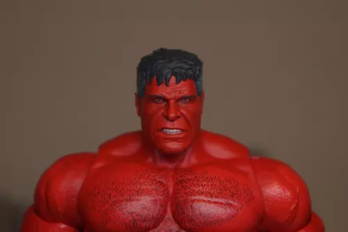 1/12 Marvel Legends Capitán América Hulk Rojo Cabeza pintada personalizada