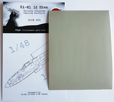 Ki-61 Id Hien Control Surfaces for 1/48 Tamiya - DEAD Design SM48002