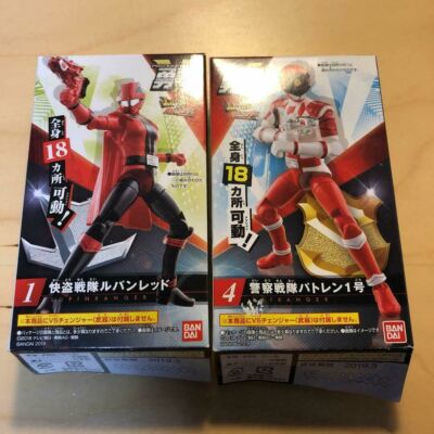 Power Rangers Lupinranger VS Patoranger Figur Lupine Red Patren Nr. 1 Set BOX