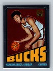 Kareem Abdul-Jabbar 2001-02 Topps Chrome REPRINTS #4 Basketball NBA Card 1972-73