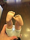 Native American Sleeping Doll 13" Porcelain Swan Collection Vtg Braided Hair — photo 6