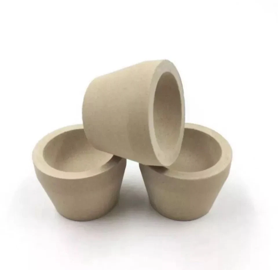 #7A, 1-9/16 - Magnesium Oxide, Fire Assay Cupel - Gold. Silver Refining | QTY: 6 - Image 2 of 4