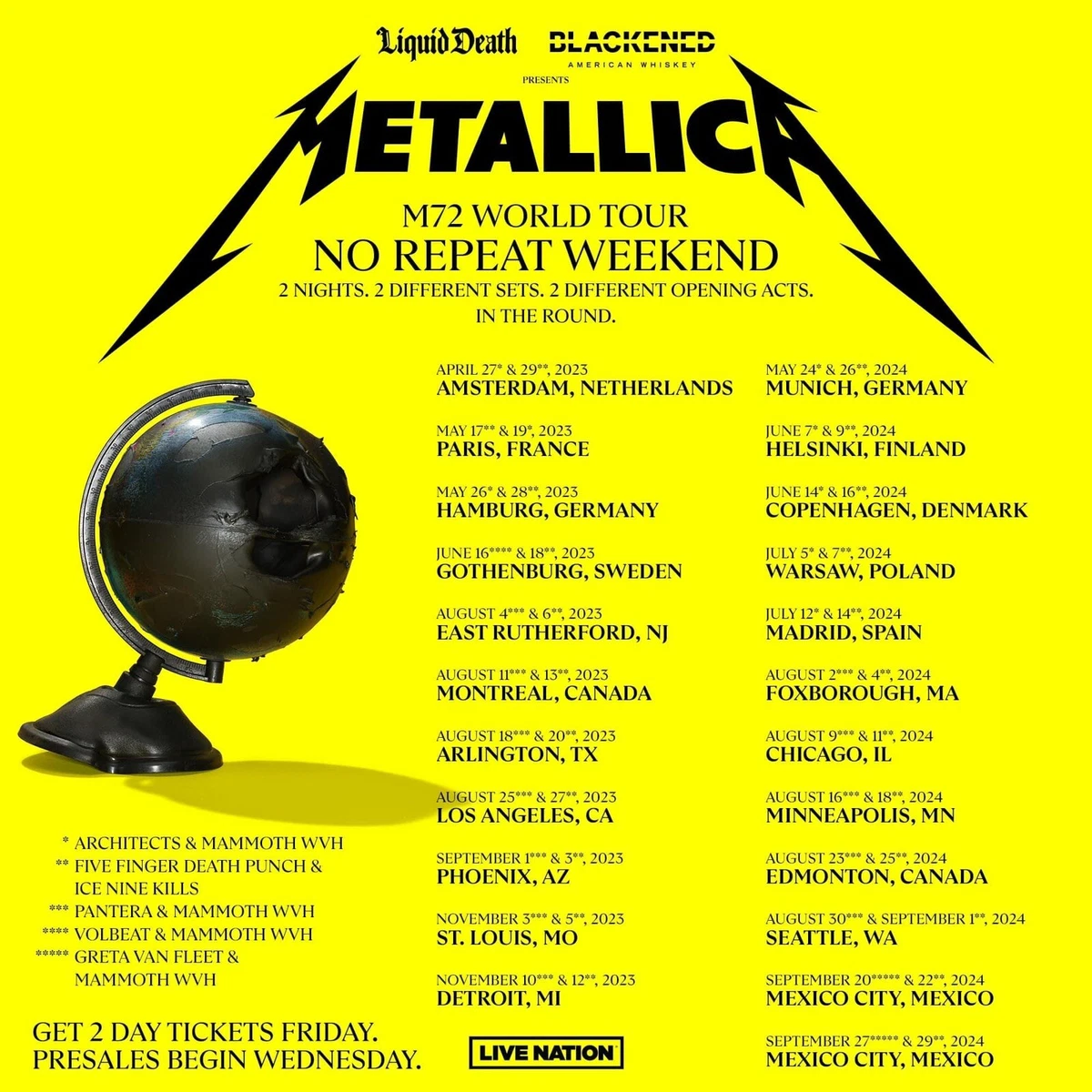 Volbeat Tour 2024 Tickets Tobi Aeriela